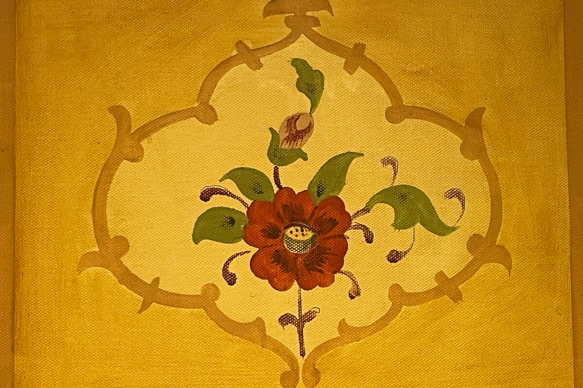 Fleur du Rose Indien mural - Le Rose Indien